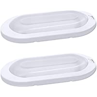Los mejores  - Facon New LED 12V Luz Brillante Tipo panqueque Luz de Techo Interior de Techo 6W 470 LM con Interruptor de Encendido…